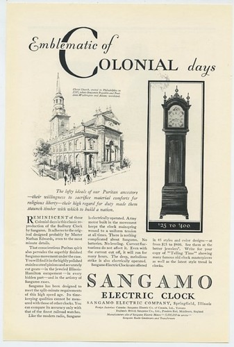 Sangamo electric clock - electric,