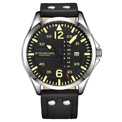 Stuhrling aeronaut men watch - men's,