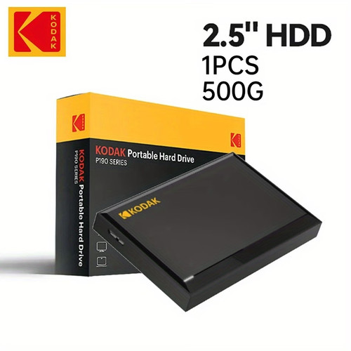 Kodak 500gb usb external - kodak,