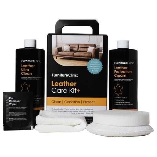 Leather sofa cleaning - kit,