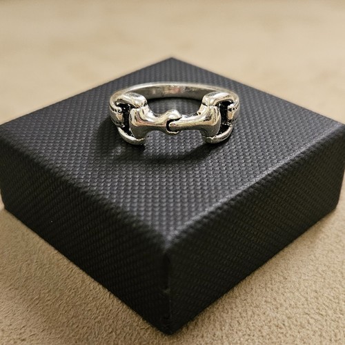Horse snaffle bit ring - horse,