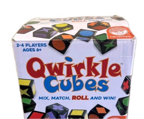 Qwirkle cubes dice game - qwirkle, by