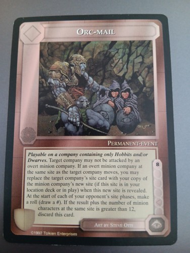 Orc mail meccg middle - -,