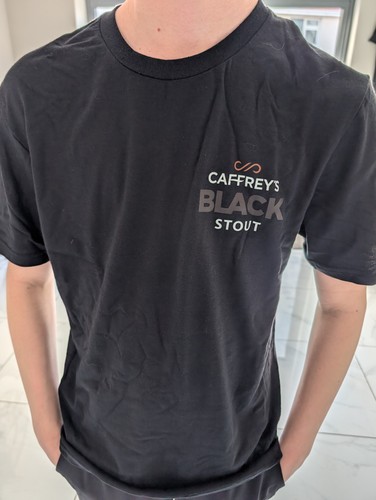 Caffreys black stout short - stout,