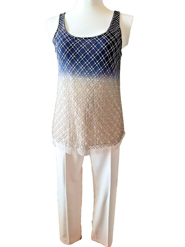 Cream tailored trousers - cream,
