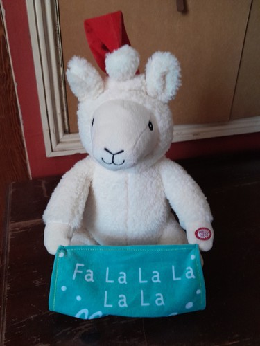 Singing christmas llama - christmas,