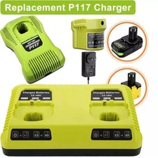 12v 18v p117 fast - charger, dual