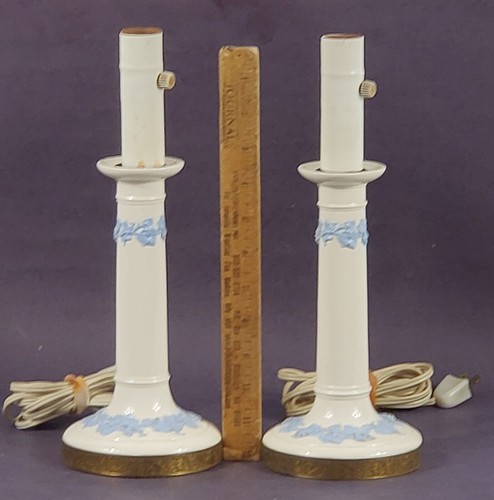 Pair wedgwood queensware - wedgwood,