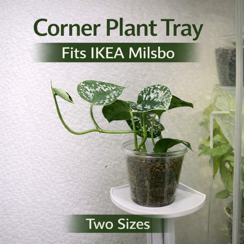 Corner plant tray for - corner,