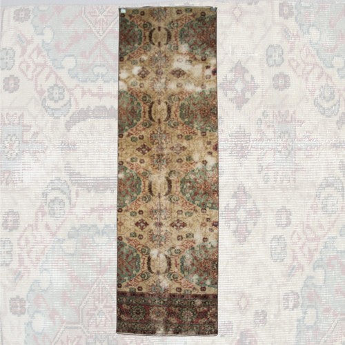 Vintage oushak rug runner - rug,