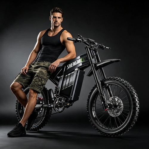 Powerful electric bike - electric,