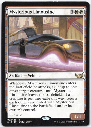 Mysterious limousine streets - limousine,