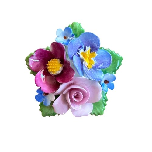 Denton china england floral - denton,