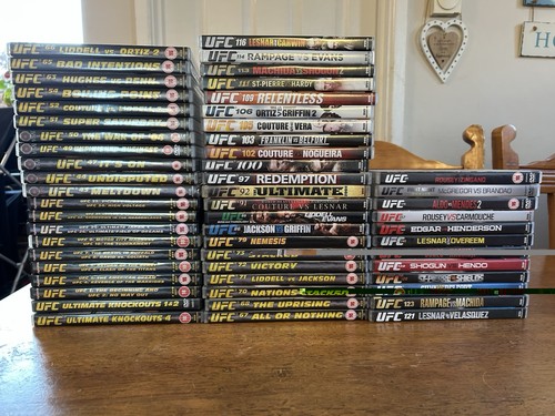 Ufc dvd collection classic - (55,