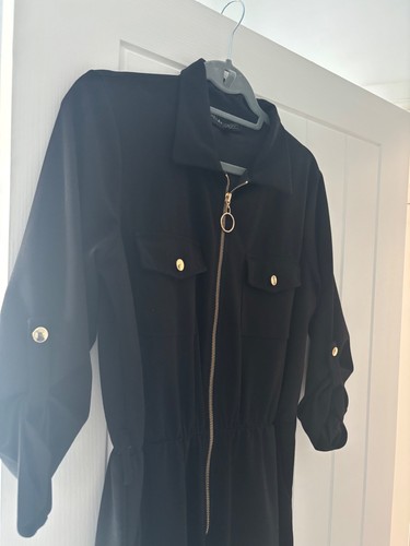Mela london black jumpsuit - mela, 12