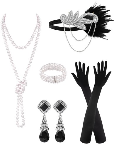 Plulon pcs 1920s flapper - pcs,