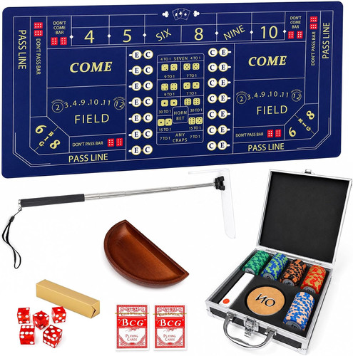 Deluxe craps table - craps, top