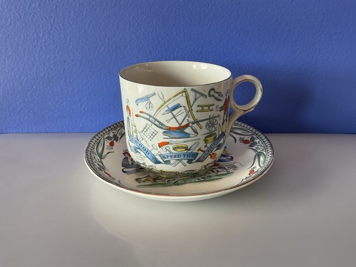 Vintage burleigh ware cup - vintage,