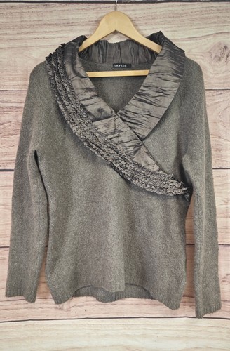 Bianca size brown soft wool - bianca,