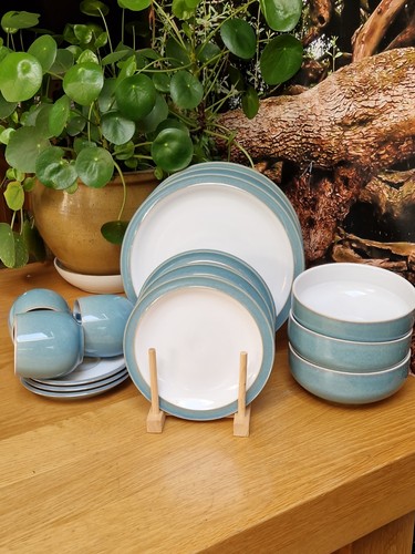 Denby azure piece dinner - denby,