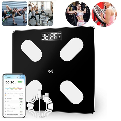 180kg bathroom scale bluetooth - bathroom,