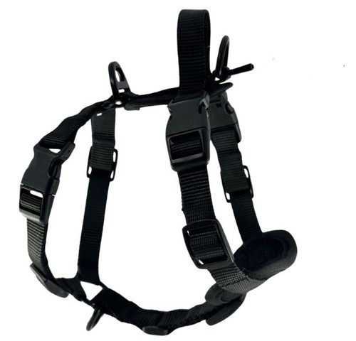 Harness black - black, s