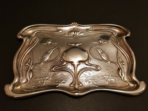 1906 art nouveau hallmarked - nouveau,