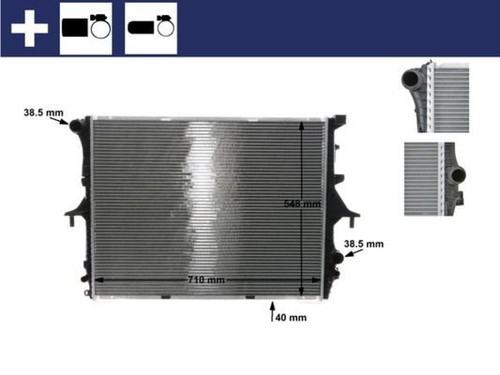 Mahle radiator brazed cooling - mahle,