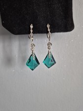 Antique czech glass drop - antique,