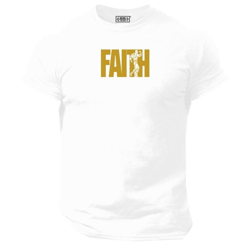 Faith shirt gym - t,