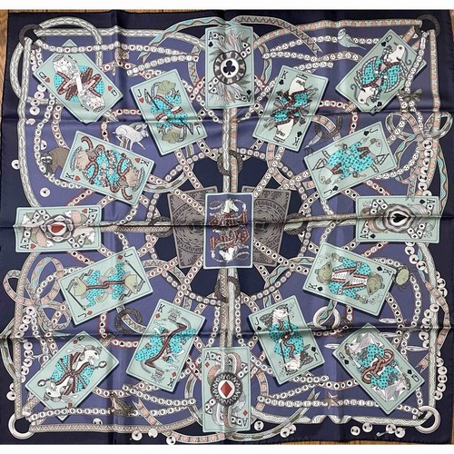 Hermes scarf dame coeur - scarf, de