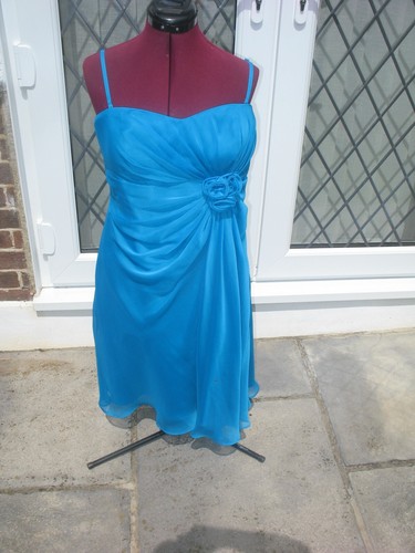 Turquoise debut dress size - turquoise,