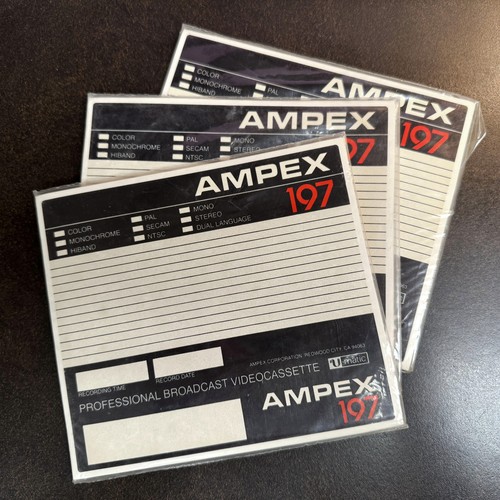 Ampex 197 umatic video - 197,
