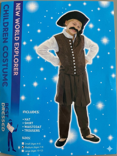 Kids explorer costume age - explorer,