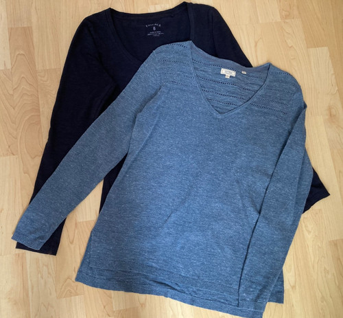 Size fat face blue neck - size, 8