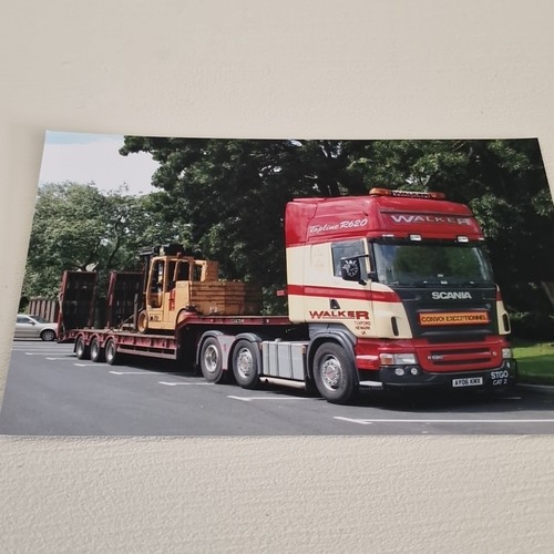 Walker scania r620 low loader - scania,