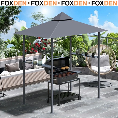 Bbq gazebo with double - 2.5m,