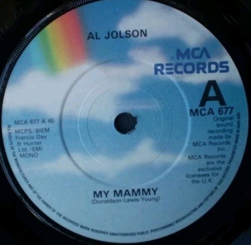 Jolson mammy - -,