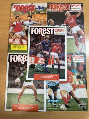 Nottingham forest programmes - 5,