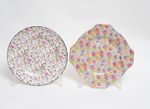 Vintage china chintz ware - x,