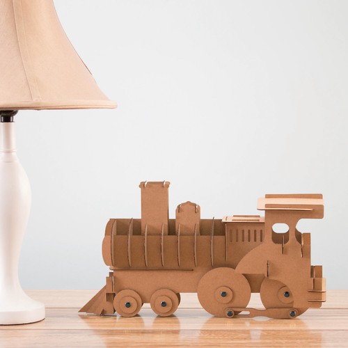 Diy décor cardboard - cardboard, model