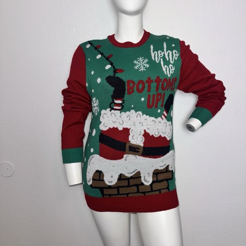 Novelty christmas ugly sweater - ugly,