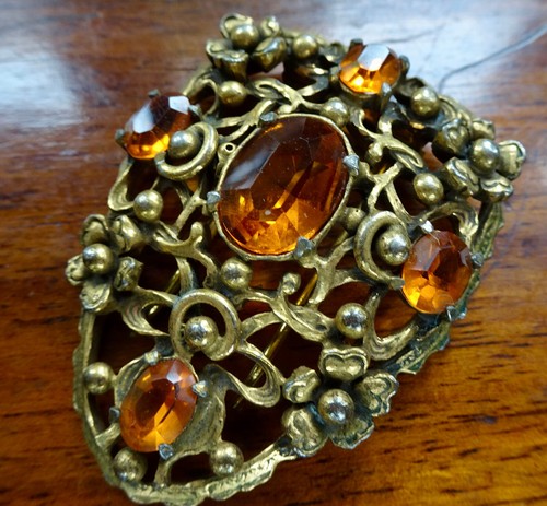 Antique art deco amber - antique,