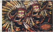 Native american skulls - american,