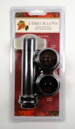 Objet vin wine bottle - &,