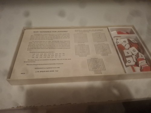 Mattel junior scrabble board - scrabble,
