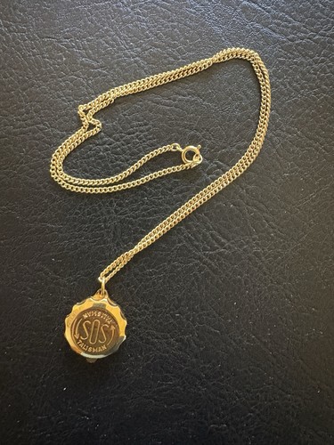 Gold plated christopher - gold,
