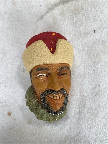 Vintage bossons chalkware - vintage, head