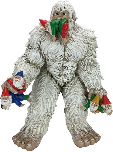 Large miniature yeti and - miniature,