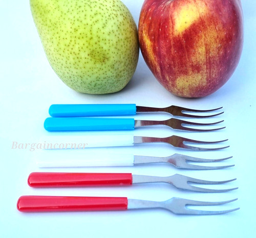 Mini forks cake salad fruit - mini,